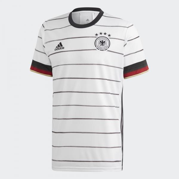 Adidas Shirt Home Germany   20/22 White/Black