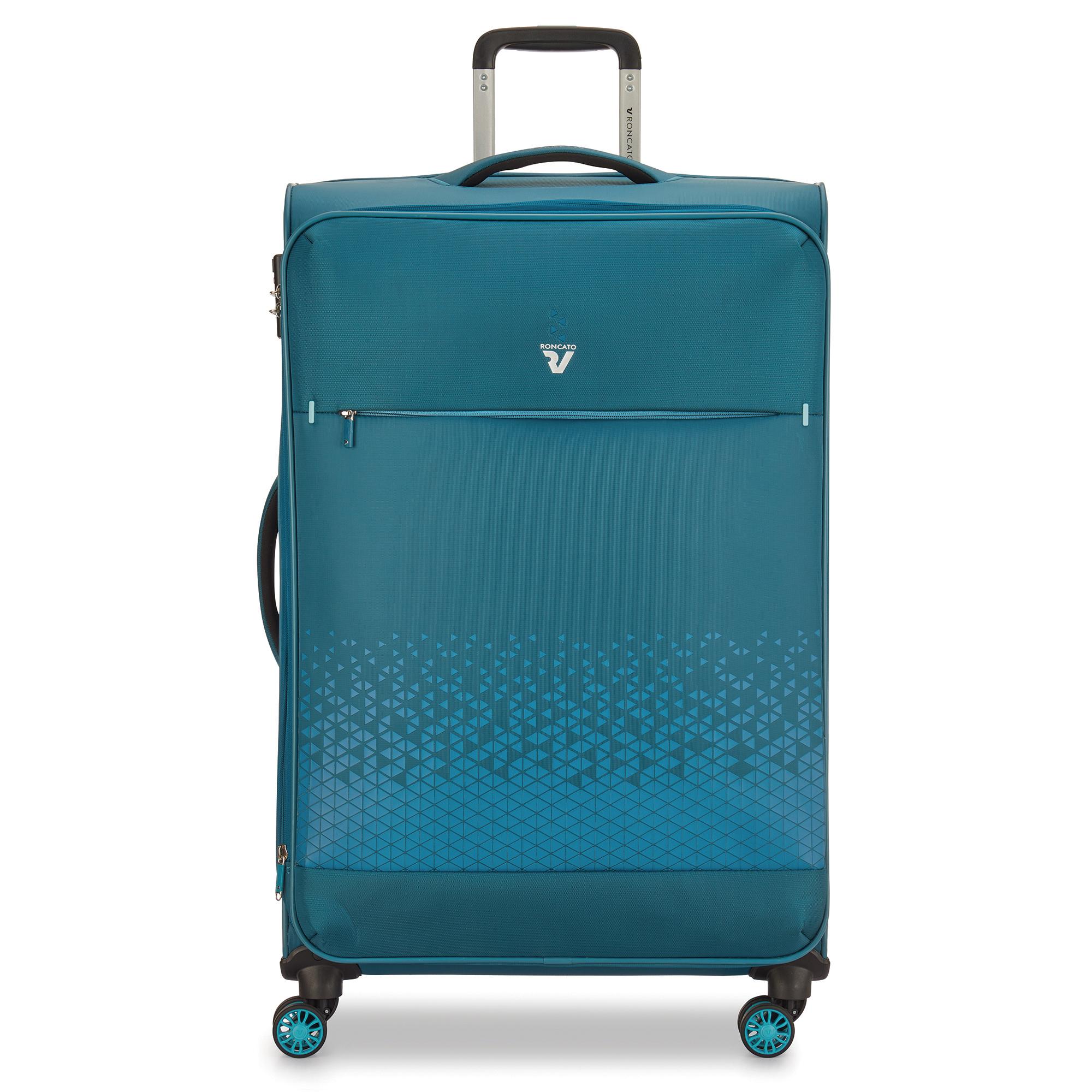 Trolley Roncato Light 4 wheels large Aviation Blue - Shop and Buy online