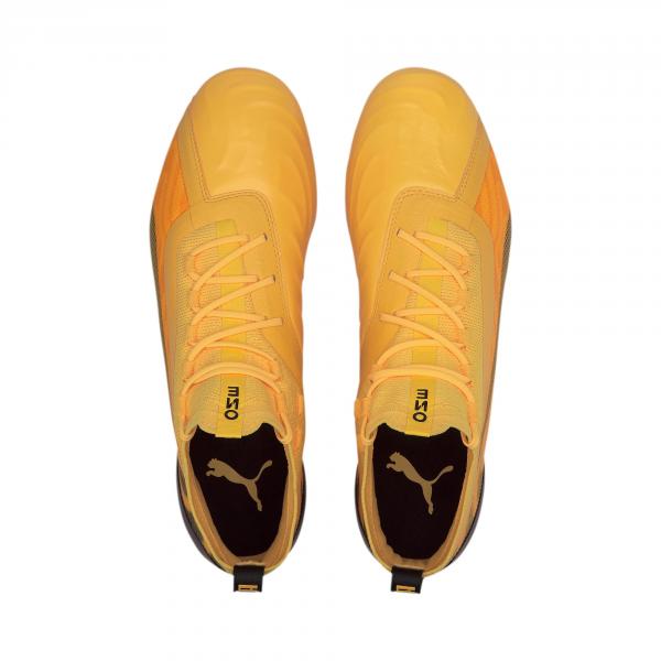 Puma Football Shoes One 20.1 Fg/ag ULTRA YELLOW-PUMA BLACK-ORANGE ALERT Tifoshop