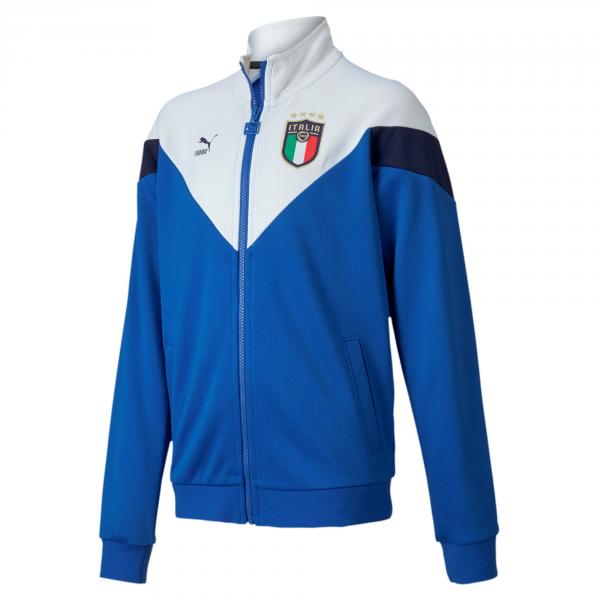 Puma Sweatshirt Training Italy Junior TEAM POWER BLUE-PUMA WHITE