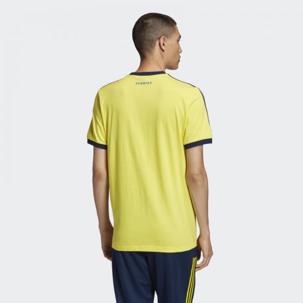 Adidas T-shirt  Svezia   20/22 Giallo Tifoshop