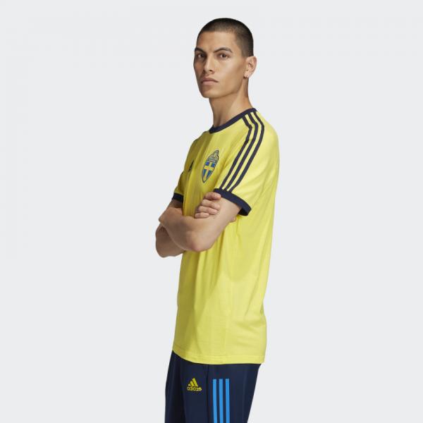Adidas T-shirt  Svezia   20/22 Giallo Tifoshop