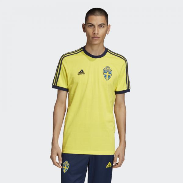 Adidas T-shirt  Sweden   20/22 shock yellow