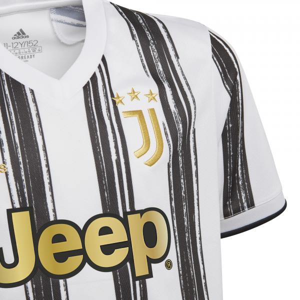 Adidas Maglia Gara Home Juventus Junior  20/21 Bianco/Nero Tifoshop