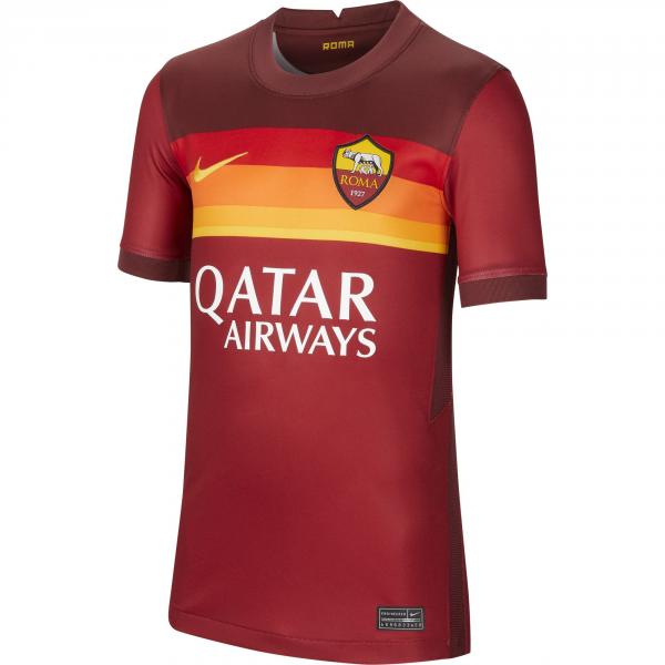 Nike Maglia Gara Home Roma Junior  20/21 Rosso