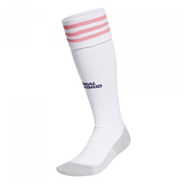 Adidas Chaussettes De Course Home Real Madrid   20/21 White
