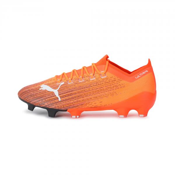 Puma Football Shoes Ultra 1.1 Fg/ag SHOCKING ORANGE-PUMA BLACK Tifoshop