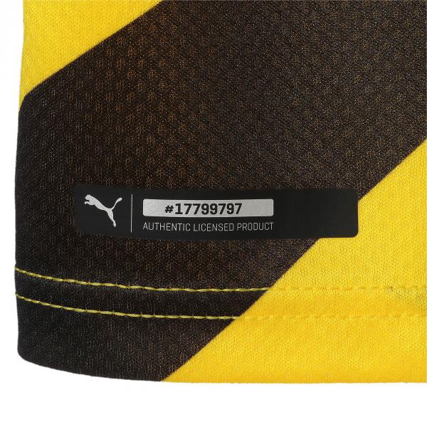 Puma Shirt Home Borussia Dortmund   20/21 CYBER YELLOW-PUMA BLACK Tifoshop