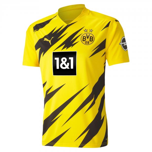 Puma Shirt Home Borussia Dortmund   20/21 CYBER YELLOW-PUMA BLACK
