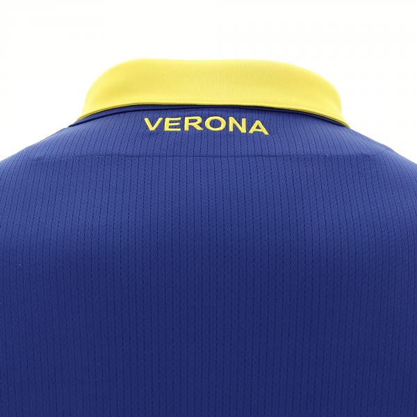 Macron Maglia Gara Home Verona   20/21 Blu Tifoshop