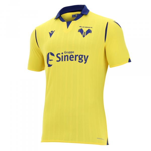 Macron Maglia Gara Away Verona   20/21 Giallo
