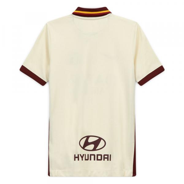 Nike Maillot De Match Away Roma Enfant  20/21 PALE IVORY/FOSSIL/DARK TEAM RED Tifoshop