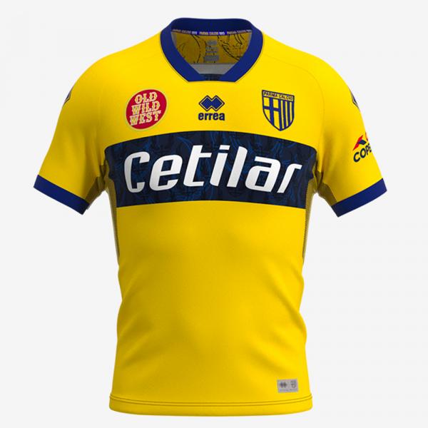 Errea Shirt Away Parma   20/21 Yellow Blue