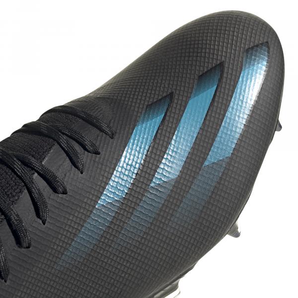 Adidas Football Shoes X Ghosted.1 Fg core black/signal cyan/grey six Tifoshop