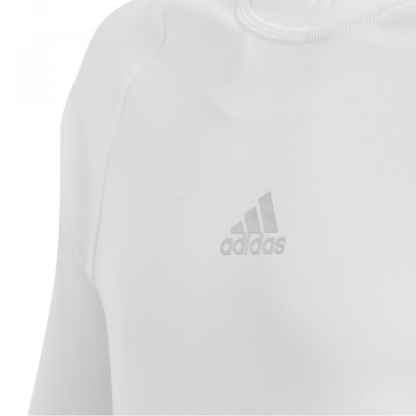 Adidas Sweater Alphaskin  Junior White Tifoshop