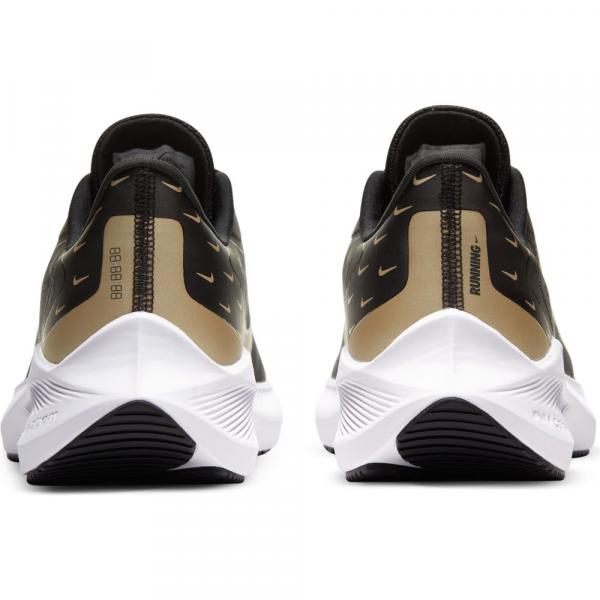 Nike Schuhe Zoom Winflo 7 Premium  Damenmode BLACK/MTLC GOLD GRAIN-PARTICLE GREY Tifoshop