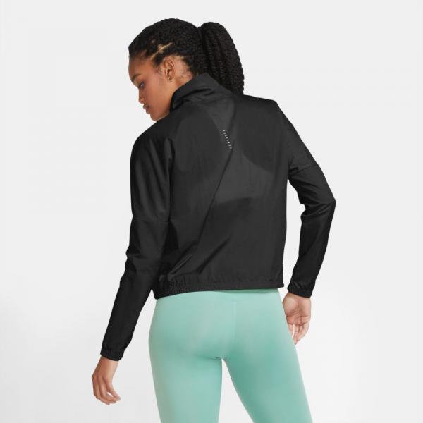 Nike Jacket Swoosh Run  Woman BLACK/BLACK/WHITE Tifoshop