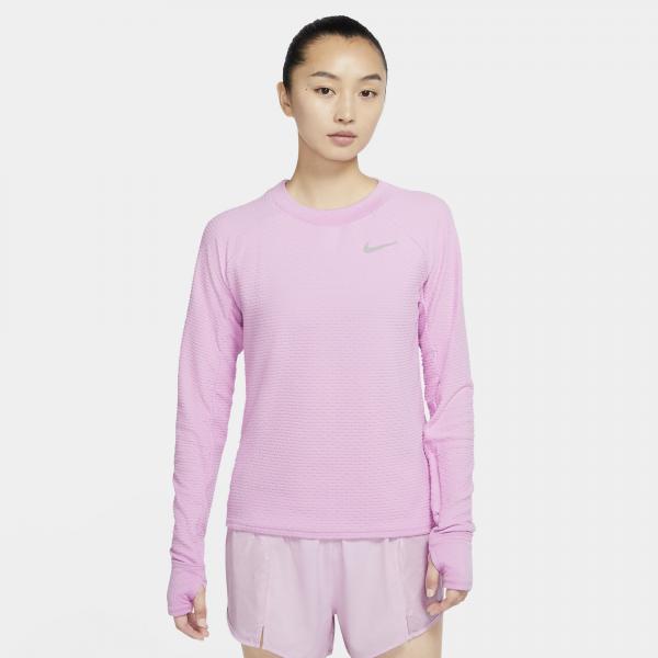 Nike Sweater Sphere  Woman BEYOND PINK/REFLECTIVE SILVBEYOND PINK/REFLECTIVE SILV Tifoshop