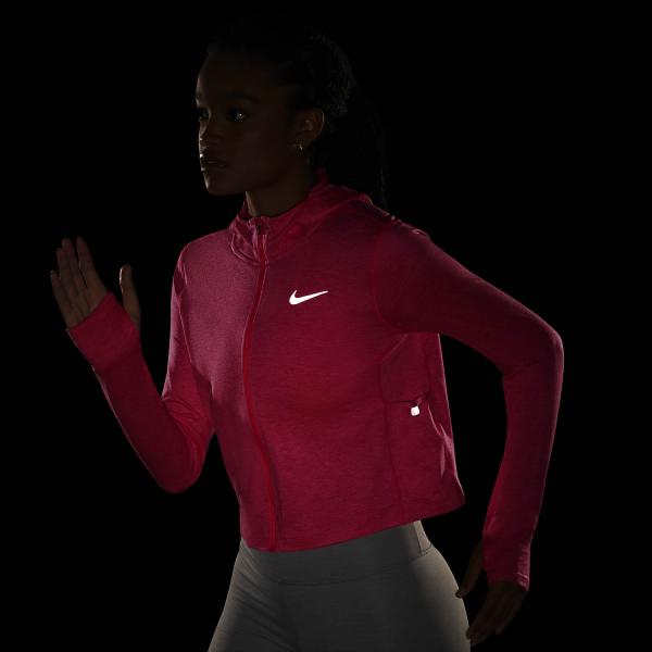 Nike Maillot Element  Femmes HYPER PINK/PINK GLOW/HTR/REFLECTIVE SILV Tifoshop