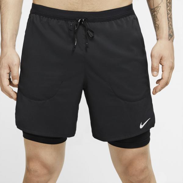 Nike Short Pants Flex Stride BLACK/BLACK/REFLECTIVE SILV Tifoshop