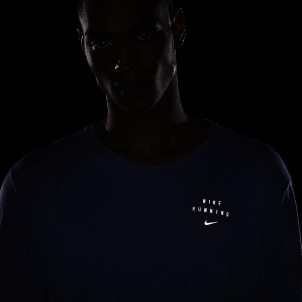 Nike Sweater Nike Maglia Miler Run Division WORLD INDIGO/REFLECTIVE SILV Tifoshop