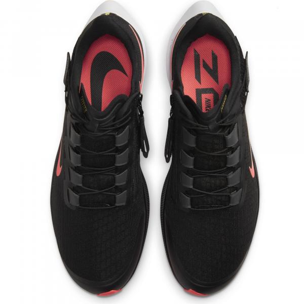 Nike Chaussures Air Zoom Pegasus 37 Flyease BLACK/BRIGHT MANGO-ANTHRACITE-WHITE Tifoshop