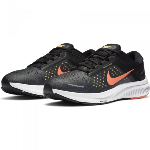 Nike Shoes Air Zoom Structure 23 ANTHRACITE/BRIGHT MANGO-BLACK Tifoshop