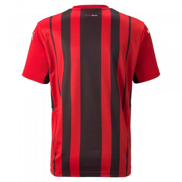 Puma Shirt Home Milan Juniormode  21/22 TANGO RED -PUMA BLACK Tifoshop