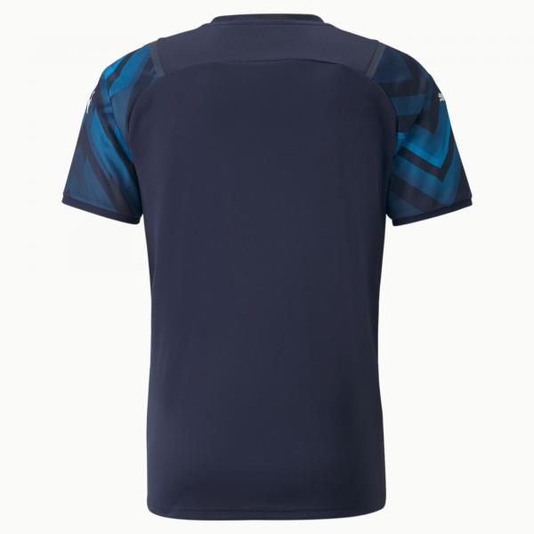 Puma Shirt Away Olympique Marseille   21/22 Peacoat-Bleu Azur Tifoshop