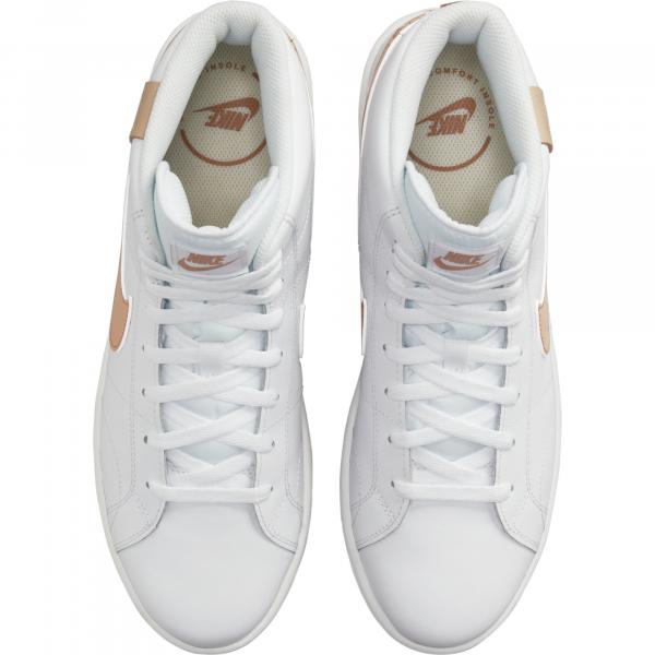 Nike Schuhe Court Royale 2 Mid WHITE/LT COGNAC-WHITE ONYX Tifoshop