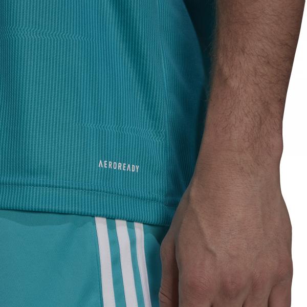 Adidas Maglia Gara Real 3 Jsy Real Madrid   21/22 Verde acqua Tifoshop