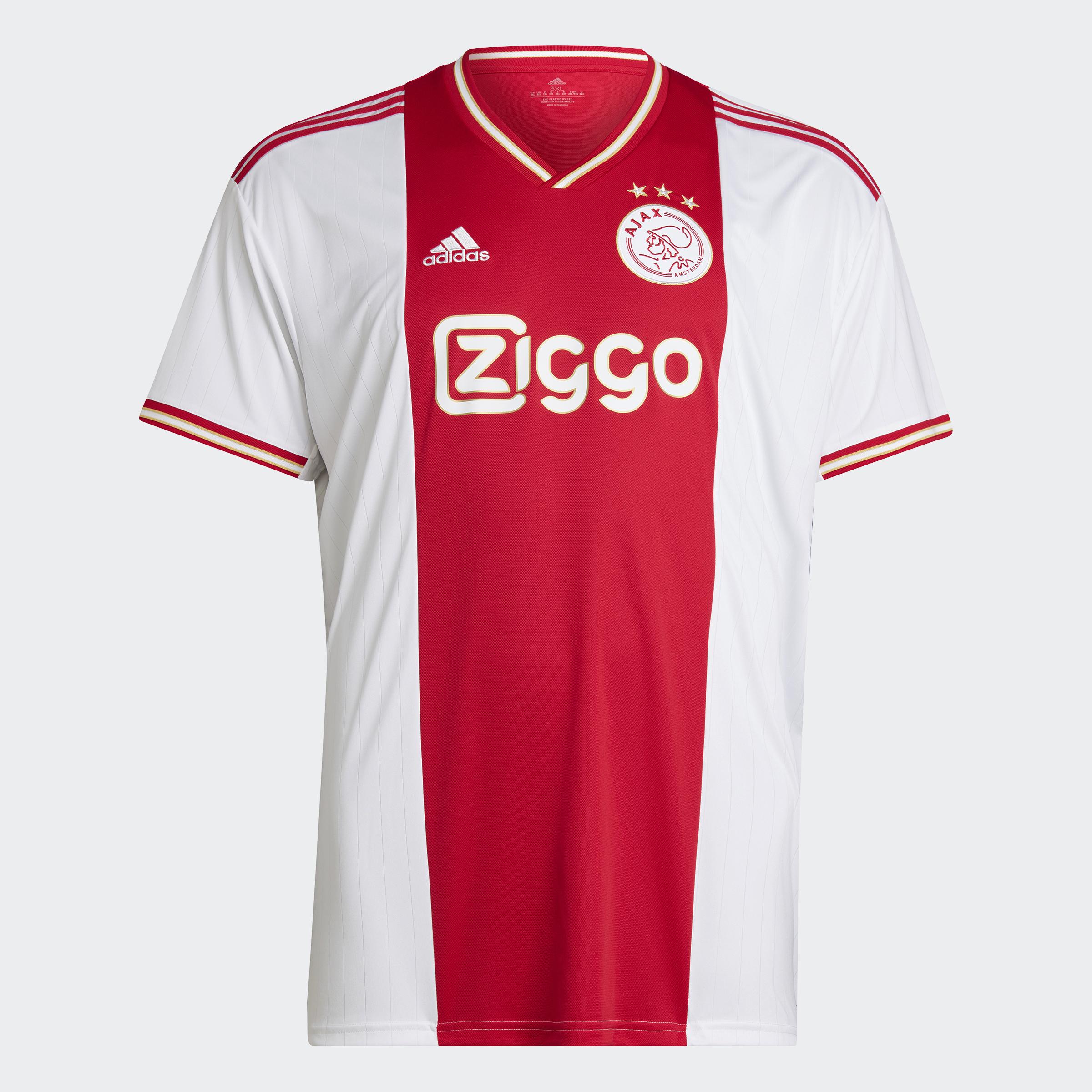 Adidas Shirt Ajax Home Jersey Ajax Amsterdam   2022
