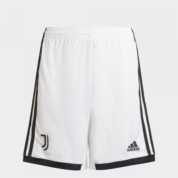Adidas Pantaloncini Gara Home Juventus Junior  22/23 Bianco/Nero