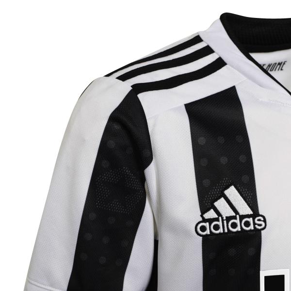Adidas Maglia Gara Home Juventus Junior  21/22 Bianco/Nero Tifoshop