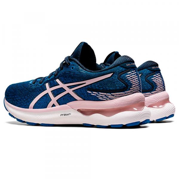 Asics Scarpe Gel-nimbus 24  Donna BLU/ROSA Tifoshop