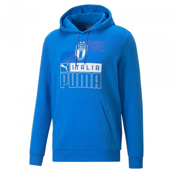 Puma Felpa  Italia Ultra Blue-Puma White