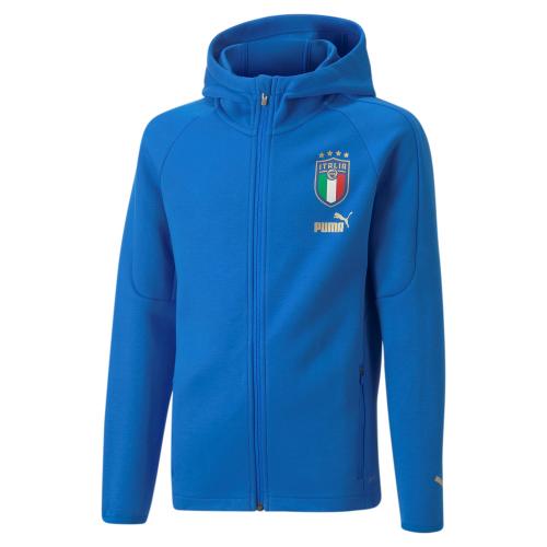 FIGC Player Casuals Hooded Jacket Junior
