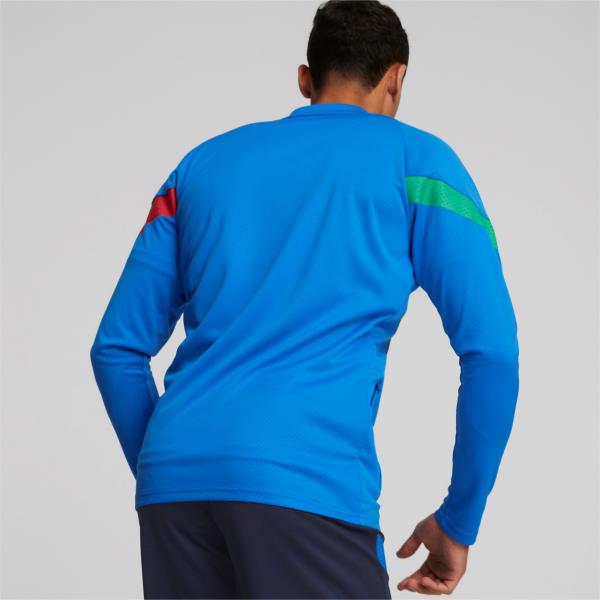 Puma Sweatshirt Training Italy Ultra Blue-Puma White Tifoshop