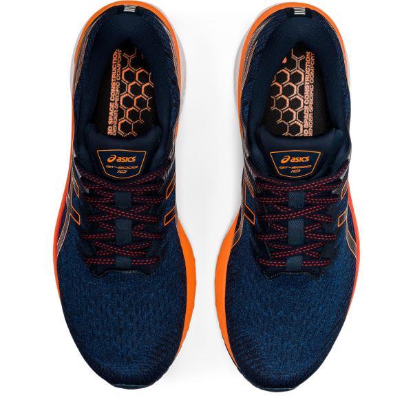 Asics Scarpe Gt-2000 10 Mako Blue/Shocking Orange Tifoshop