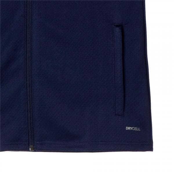 Puma Giacca Allenamento Italia Peacoat-Ignite Blue Tifoshop
