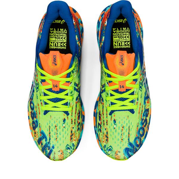 Asics Shoes Gel-noosa Tri 14 Hazard Green/Lake Drive Tifoshop