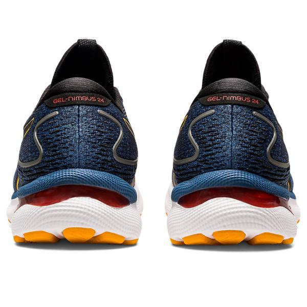 Asics Schuhe Gel-nimbus 24 AZURE/AMBER Tifoshop