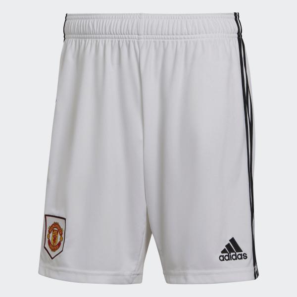 Adidas Shorts De Course Home Manchester United   22/23 white Tifoshop