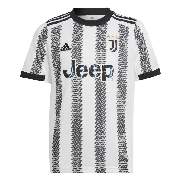 Adidas Maglia Gara Home Juventus Junior  22/23 Bianco/Nero