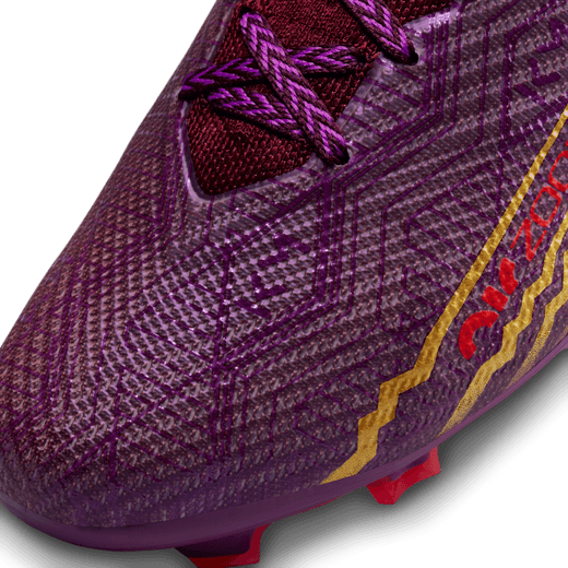 Nike Fußball-schuhe Nike Zoom Mercurial Superfly 9 Elite Km Fg Purple/Gold Tifoshop
