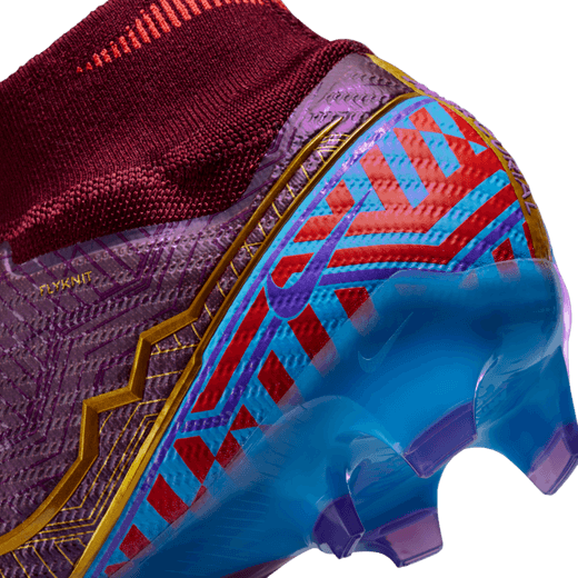 Nike Fußball-schuhe Nike Zoom Mercurial Superfly 9 Elite Km Fg Purple/Gold Tifoshop