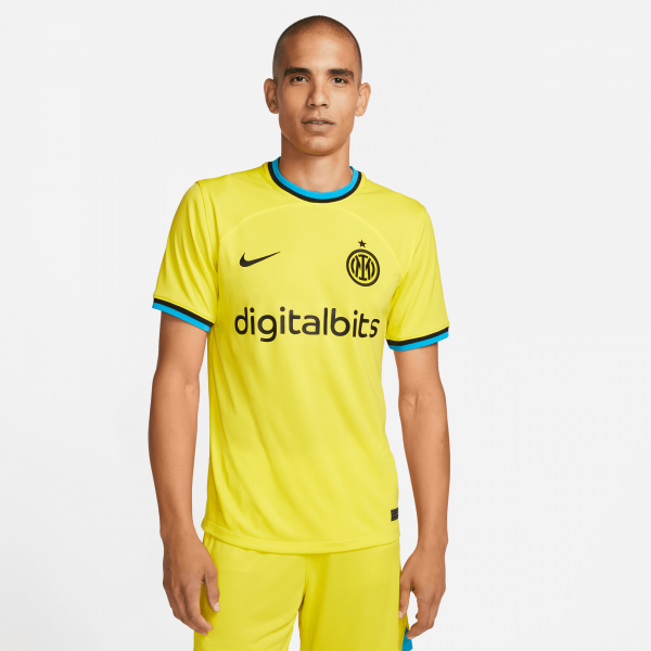 Nike Shirt Drittel Inter   22/23 Yellow/Black