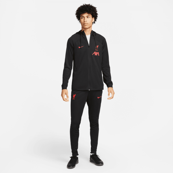 Nike Sweatshirt Hoody Liverpool Black/Red Tifoshop