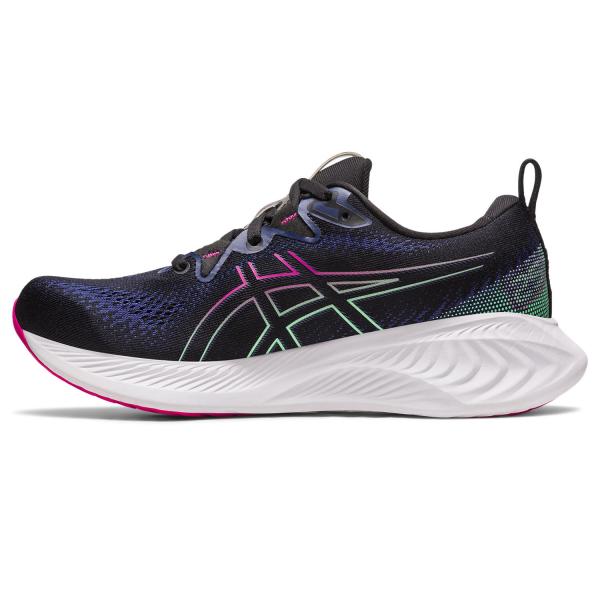 Asics Scarpe Gel-cumulus 25  Donna Nero / Rosa Tifoshop