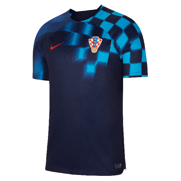 Nike Shirt Away Croatia   22/23 Blue